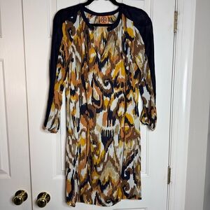 Tory Burch long Sleeve Mini Shift Dress
